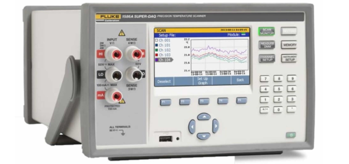 SMI Instrumenst Product FLUKE - 1586A Super-DAQ Precision Temperature Scanner